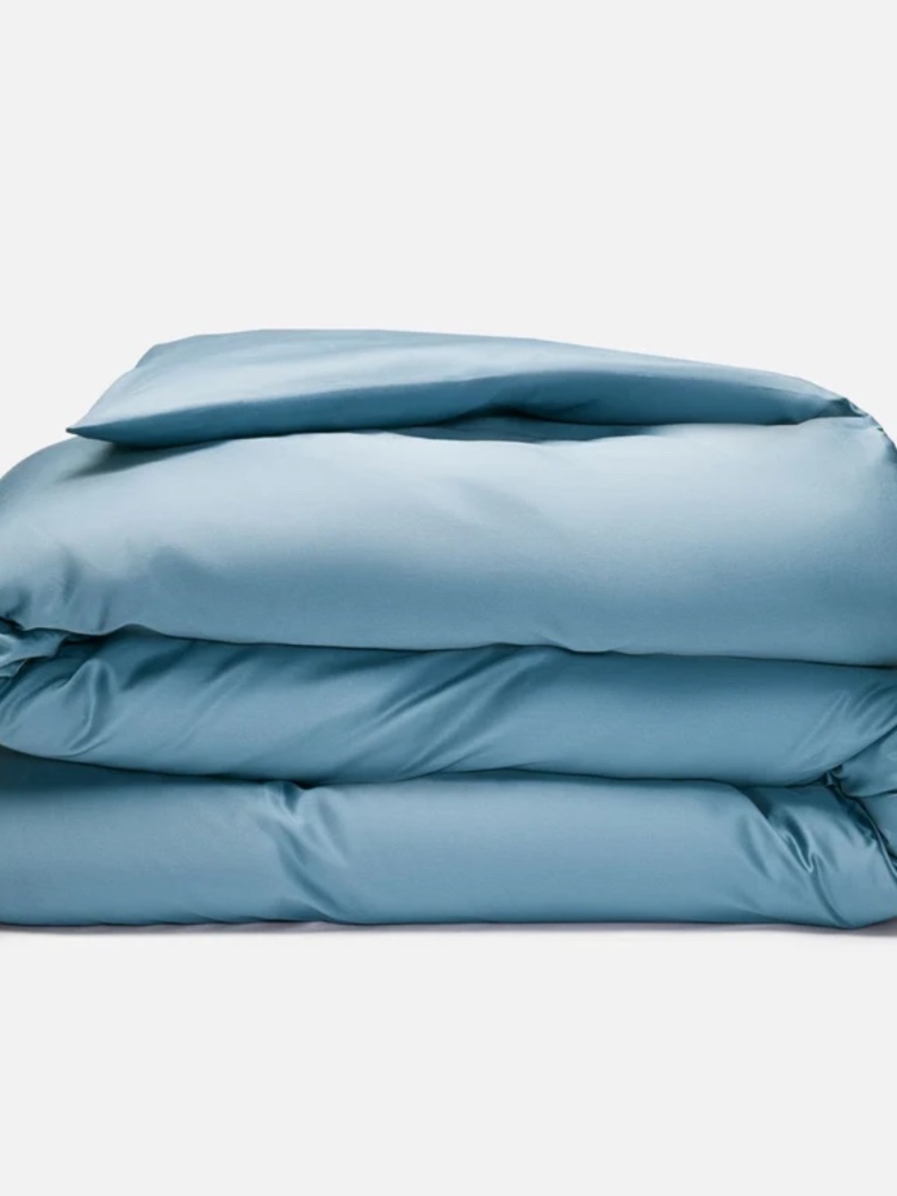 Brooklinen Luxe Sateen Duvet Cover- Storm- Full/Queen $177
